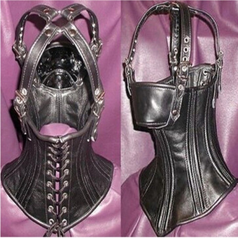 PVC Leather BDSM Mask