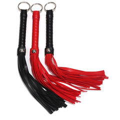 Black and Red BDSM Whips